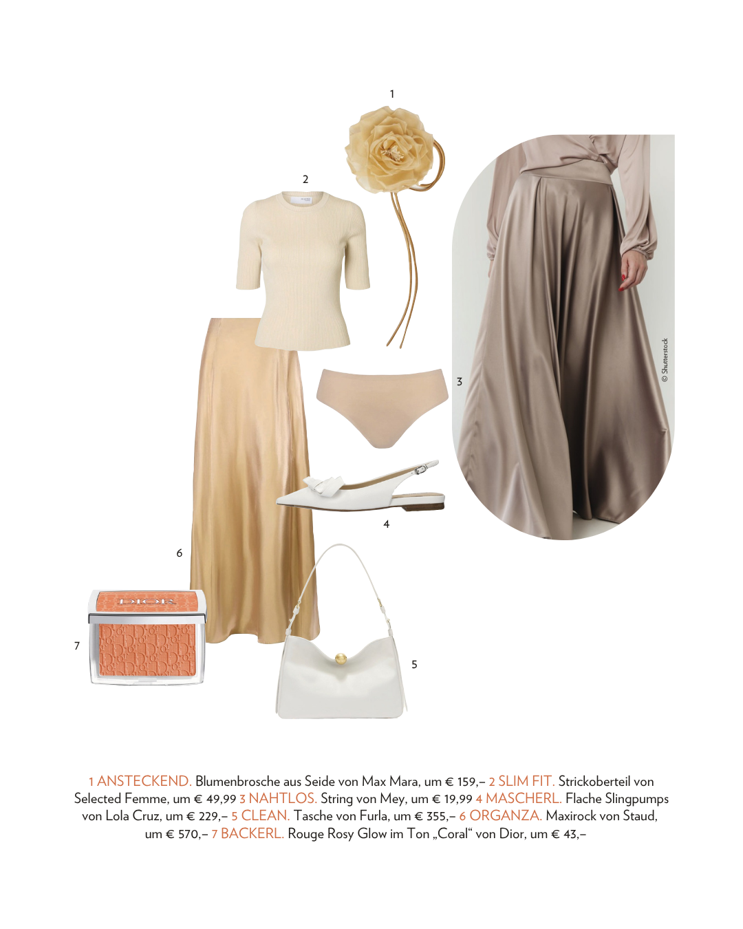 Outfit-Idee, Maxi-Rock