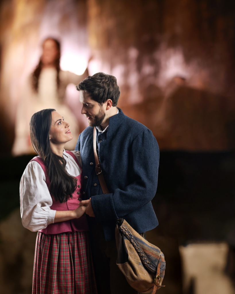 Bild von "Maria" und "Josef" vom Salzburger Adventsingen