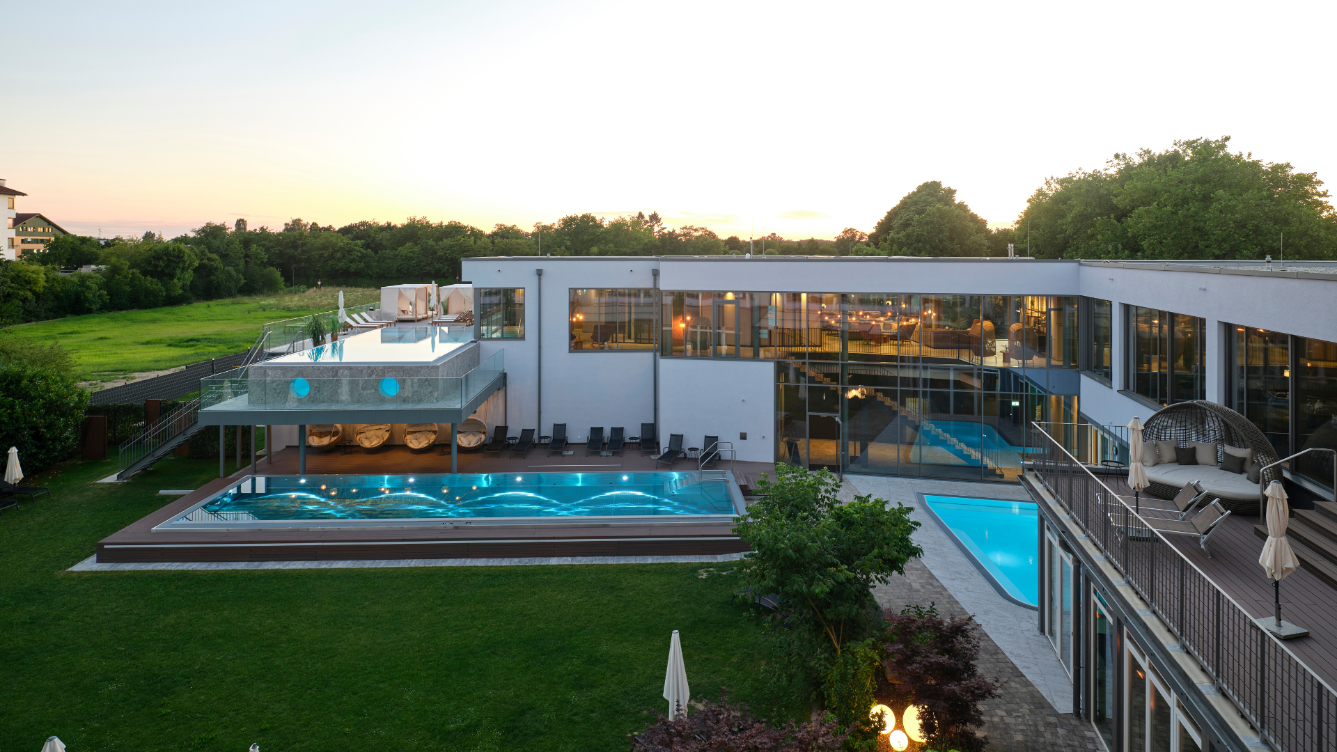 Hotel Holzapfel: Das Hotel von außen.