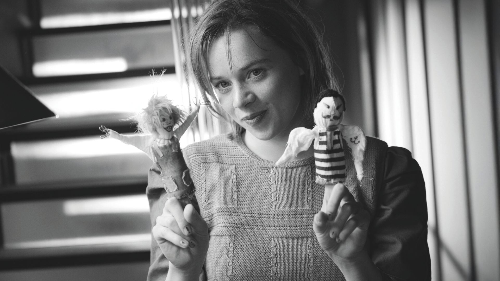 Luna Welder als Lena Jacobi in „Sie glauben an Engel, Herr Drowak?“