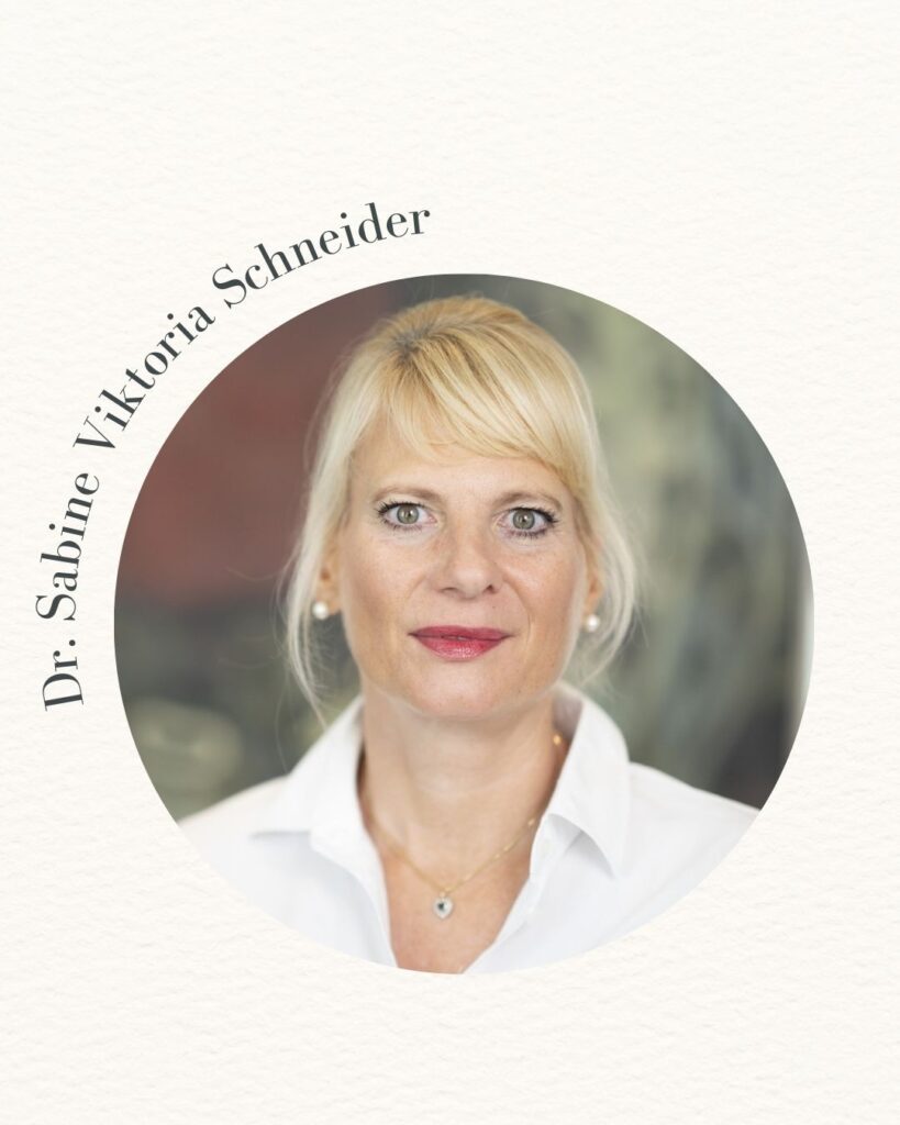 Porträtbild von Dr. Sabine Viktoria Schneider