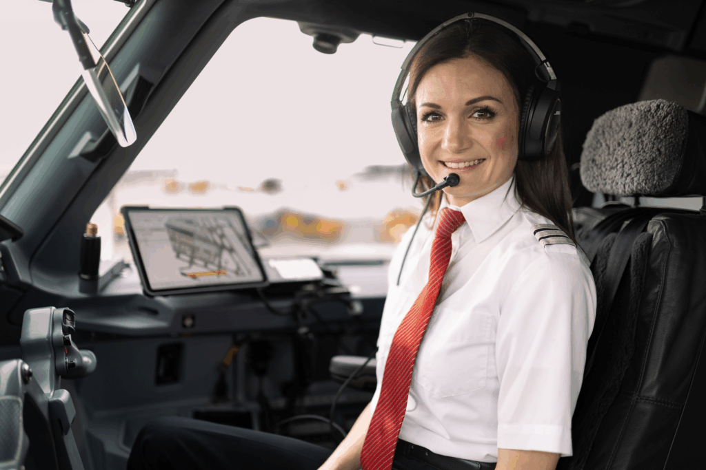 8 Fragen an eine Pilotin, Christina Domweber-Wittmann, Austrian Airlines