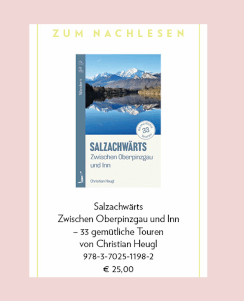 Buchcover "Salzachwärts" von Autor Christian Heugl