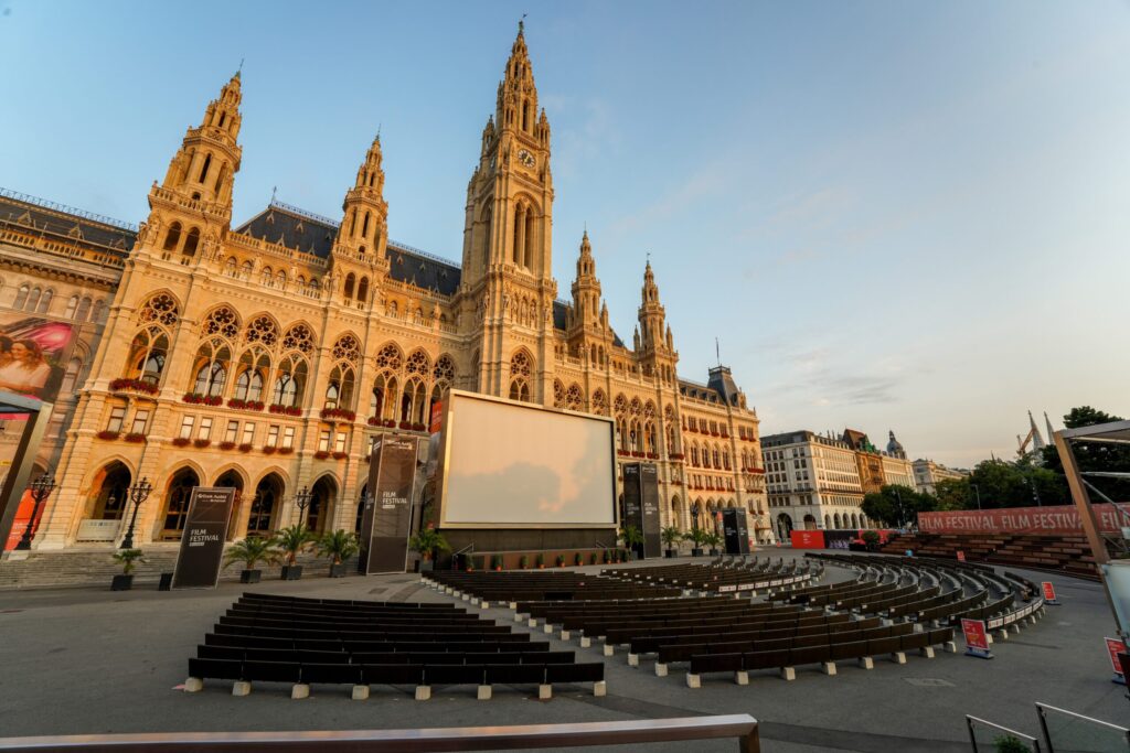 Freiluftkino am Wiener Rathausplatz